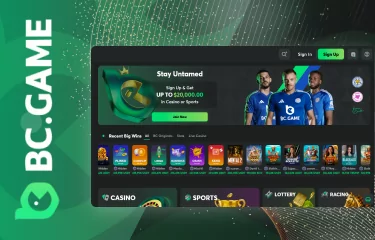 Getting account instruction BC Game India step 1