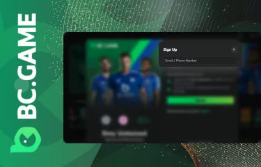 Getting account instruction BC Game India step 3